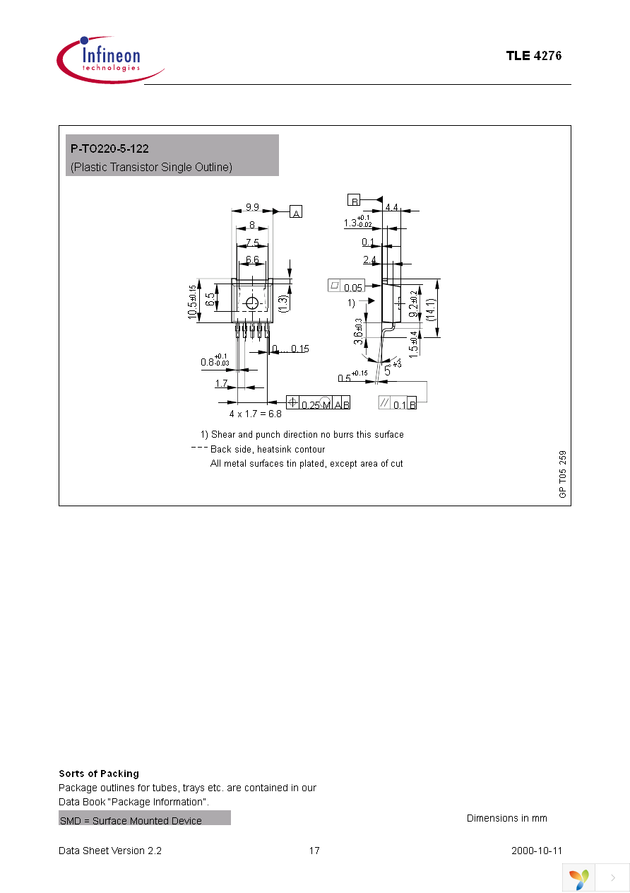 TLE4276D V50 Page 17